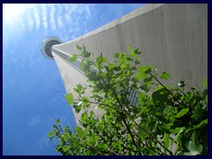 CN Tower 15  - looking up
